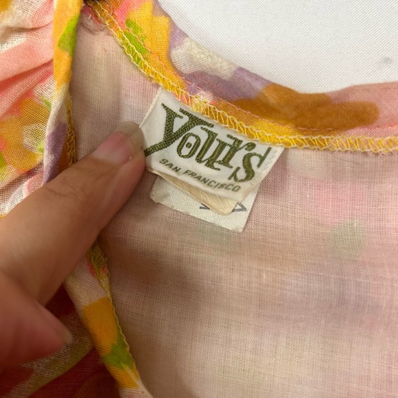 Vintage 1970s floral maxi dress size small - Picture 8 of 8